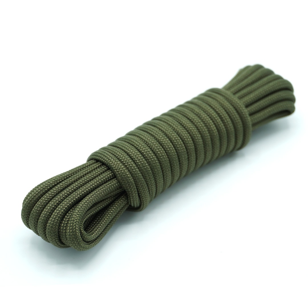 Paracord 550 - 4 mm | 02 - Olive drab - immagine 2