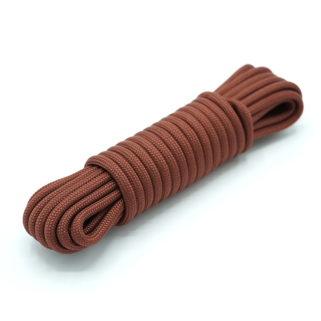 Paracord 550 - 4 mm | 03  - Brown - immagine 2