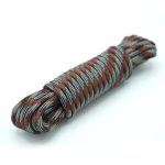 Paracord 550 - 4 mm | 12 - Black Camo - immagine 2