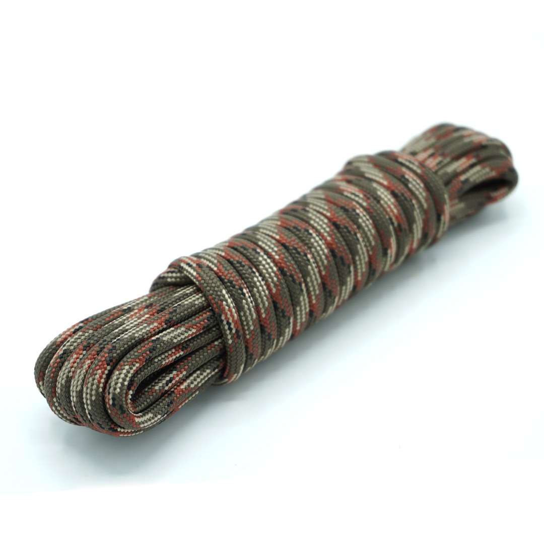 Paracord 550 - 4 mm | 13 - Woodland - immagine 2