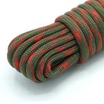 Paracord 550 - 4 mm | 14 - OD Red camo