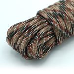 Paracord 550 - 4 mm | 18 - Brown camo