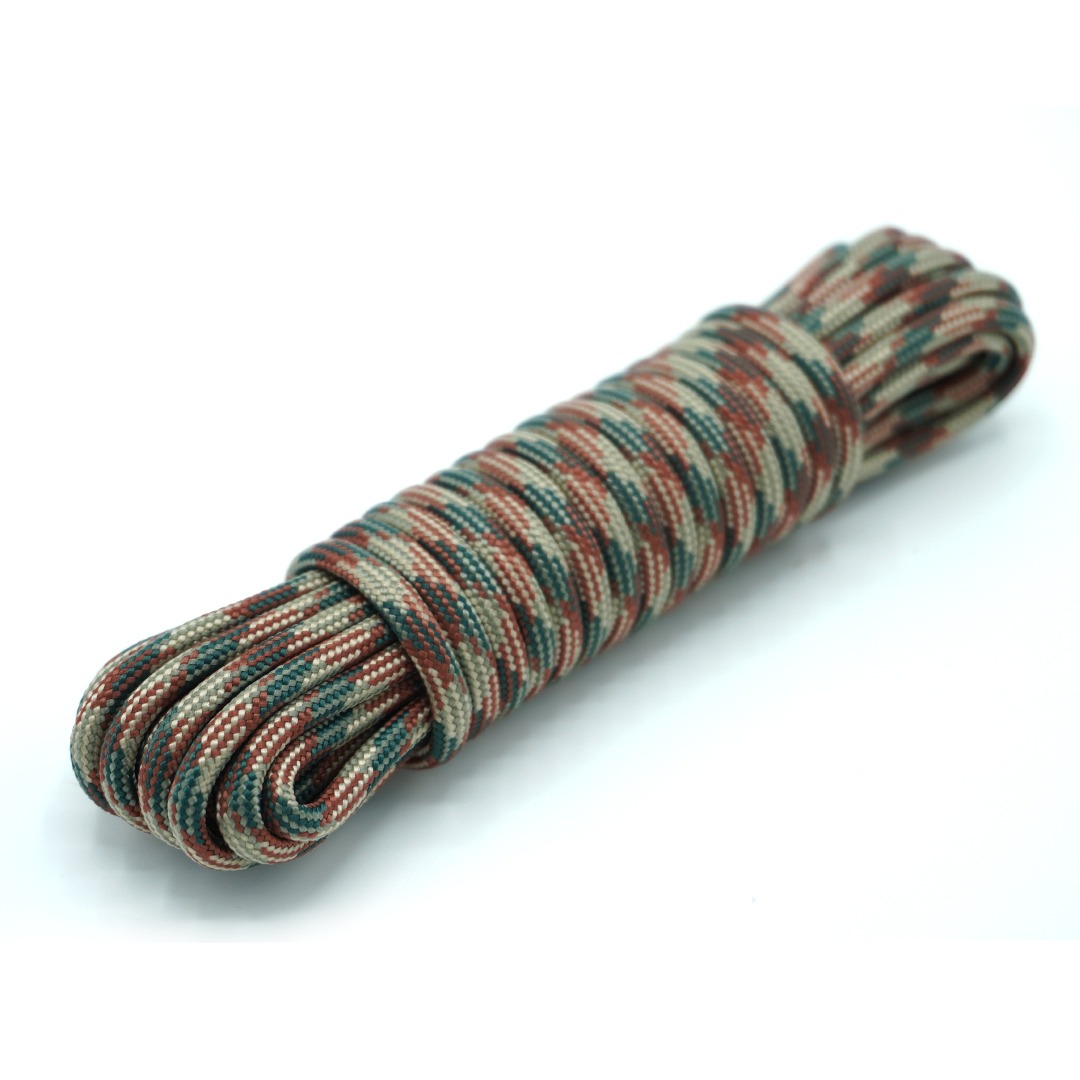 Paracord 550 - 4 mm | 19 - Prarie camo - immagine 2