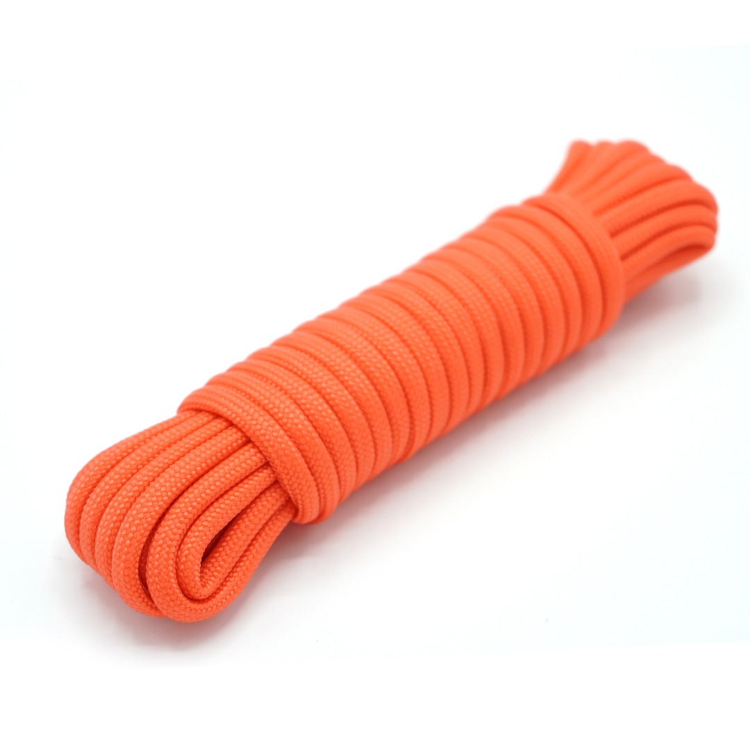 Paracord 550 - 4 mm | 36 - Rossoarancio - immagine 2