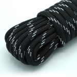Paracord 550 - 4 mm | 39 - black white line