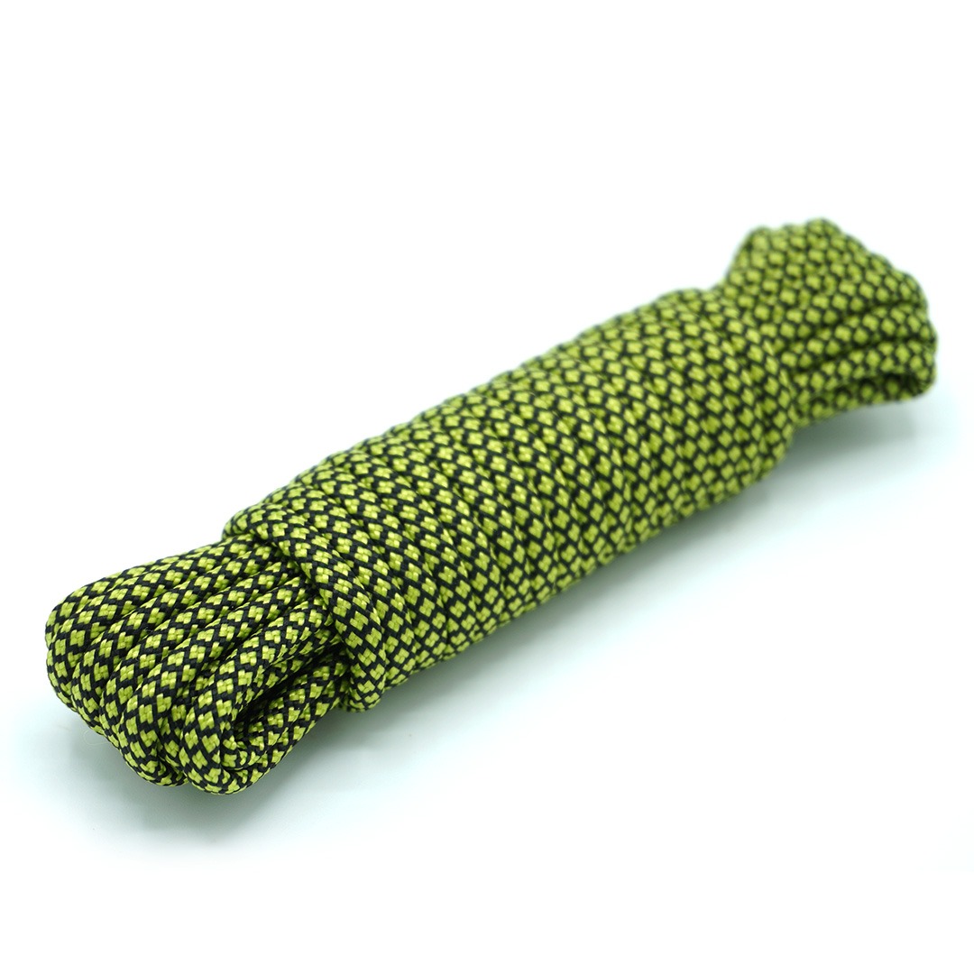 Paracord 550 - 4 mm | 47 - Green snake - immagine 2