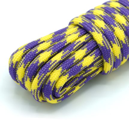 Paracord 550 - 4 mm | 57 - Yellow Purple camo