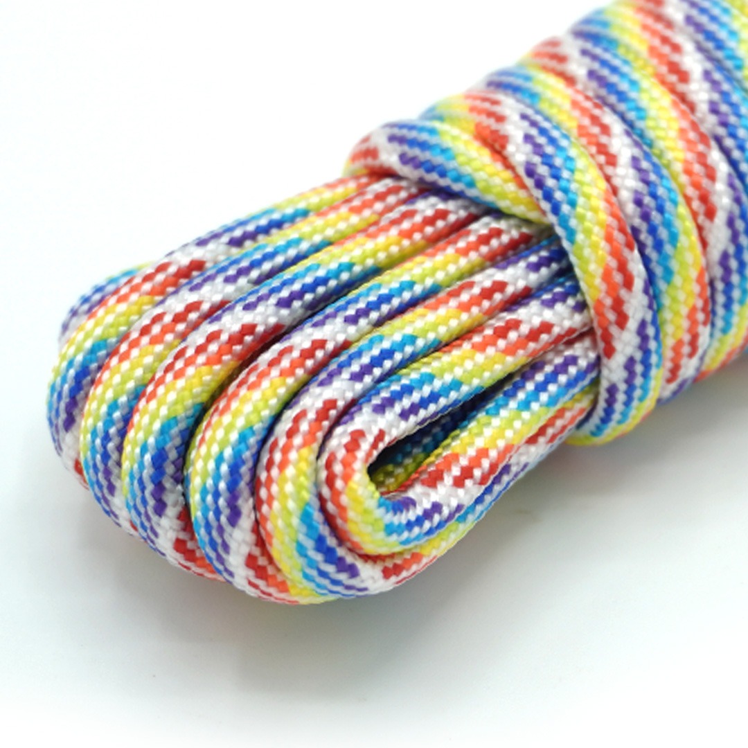 58 1 rainbow camo paracord-550 4mm originale-mil-spec-type-III-7-strand-black-squirrel-paracord Paracord 550 - 4 mm | 58 - Rainbow - immagine 1