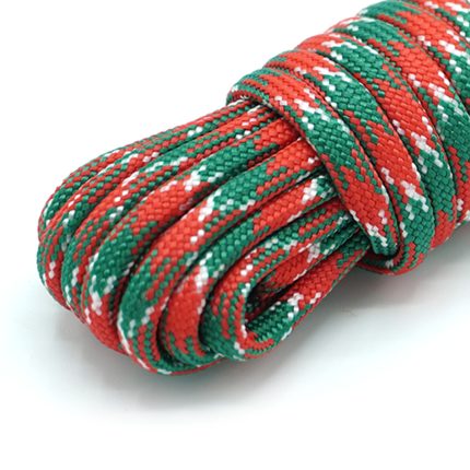 Paracord 550 - 4 mm | 59 - Red green camo