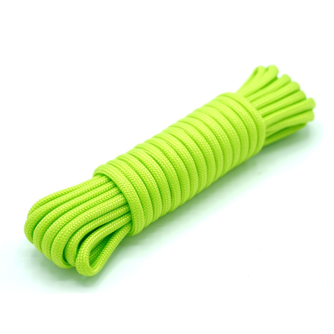 Paracord 550 - 4 mm | 60 - Verde acido - immagine 2