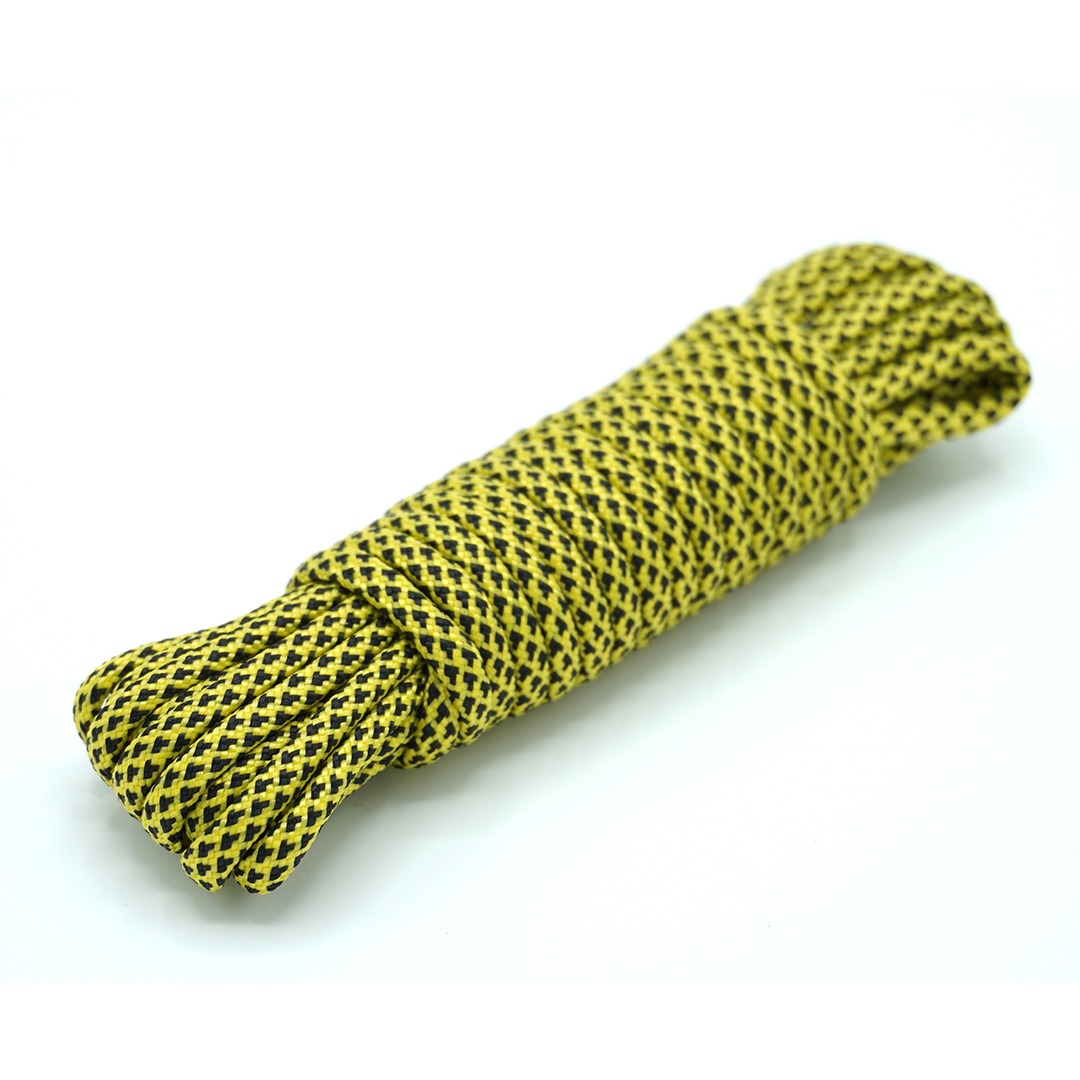 Paracord 550 - 4 mm | 64 - Yellow snake - immagine 2