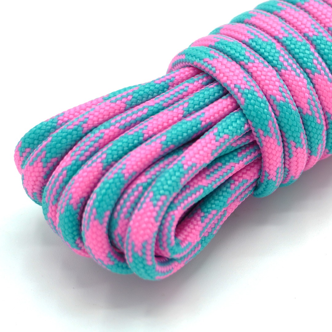 Paracord 550 - 4 mm | 70 - Acid blue pink - immagine 1