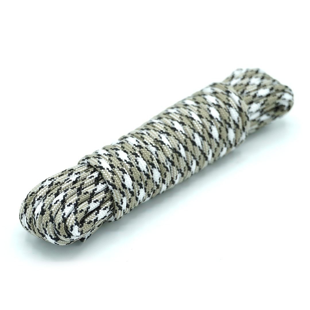 Paracord 550 - 4 mm | 78 - Titanium camo - immagine 2