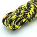 Paracord 550 - 4 mm | 82 - Black yellow camo