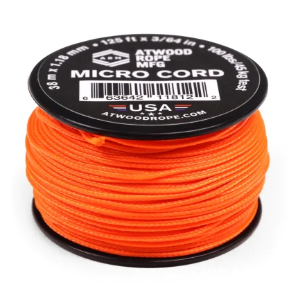 Microcord 1,18 mm | M17 - Orange neon | 125' (38 m)