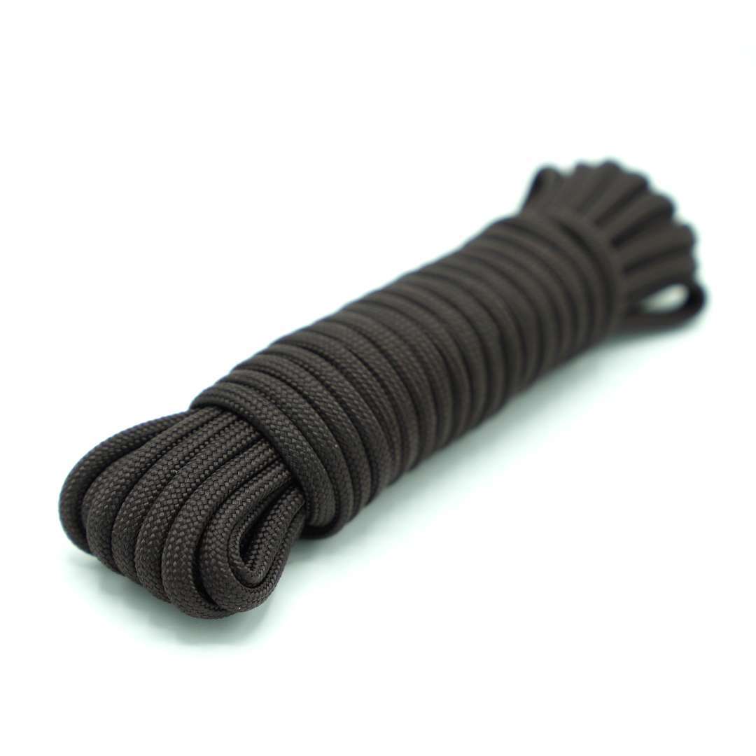 Paracord 550 - 4 mm | 88 - Black Coffee - immagine 2
