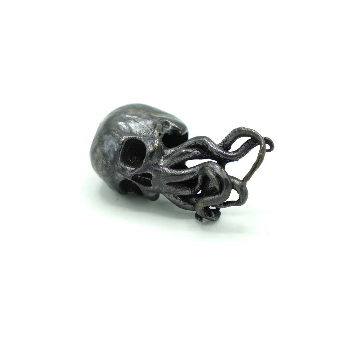 beads octopus skull knife coltello paracord lanyard portachiavi Octopus Skull | Bead - immagine 1