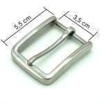 Fibbia per cintura in acciaio inox - immagine 2