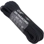ATWOOD Rope 550 paracord - 30 metri - Nero