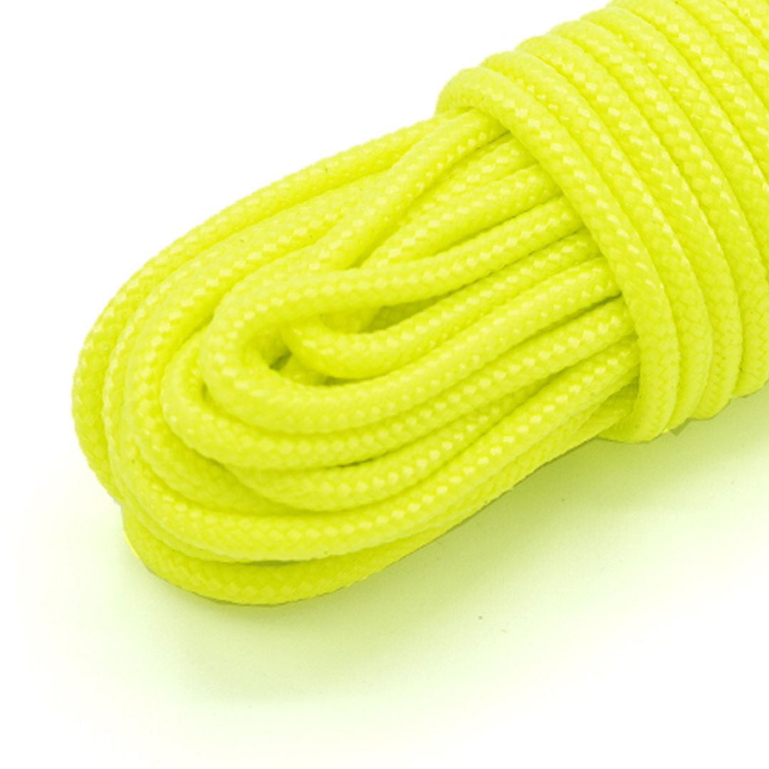 07-1-neon-paracord-425-3mm-originale-mil-spec-type-II-3-strand-black-squirrel-paracord Paracord 425 - 3 mm | 07 - Neon - immagine 1