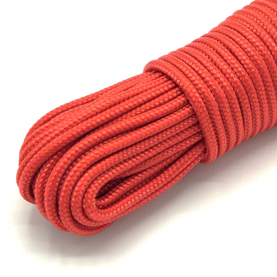 11-1-lampone-paracord-275-2,2mm-originale-mil-spec-type-I-3-strand-black-squirrel-paracord Paracord 275 - 2,2 mm | 11 - Lampone - immagine 1