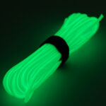 Paracord 550 Fosforescente - 4 mm | GID-03 - Azzurro - immagine 2