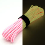 Paracord 550 Fosforescente - 4 mm | GID-05 - Rosa