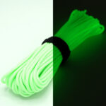 Paracord 550 Fosforescente - 4 mm | GID-04 - Verde
