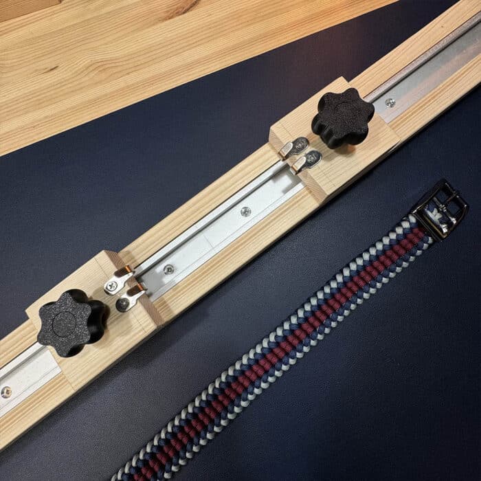 KQDRAVINE 6 Pezzi Set Cuciture Paracord con Sacchetto con Cordoncino, Aghi di Diverse Dimensioni e Strumenti per Lisciare, Accessori per Fai Da Te, Bracciale e Cucito
