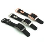 Adattatore BioThane® 19 mm per collari | Black