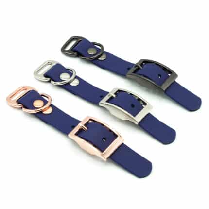 Adattatore BioThane® 19 mm per collari | Blue Navy