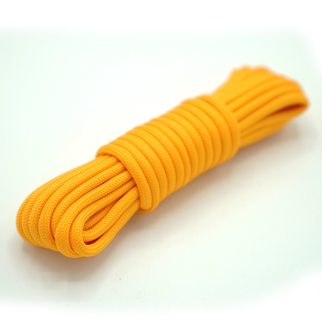 Paracord 550 - 4 mm | 95 - Giallo zafferano - immagine 2