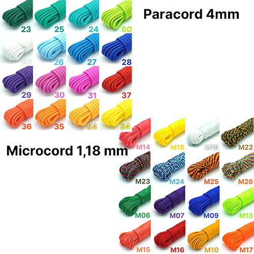 Set Fai da Te PRO | paracord + microcord - immagine 4